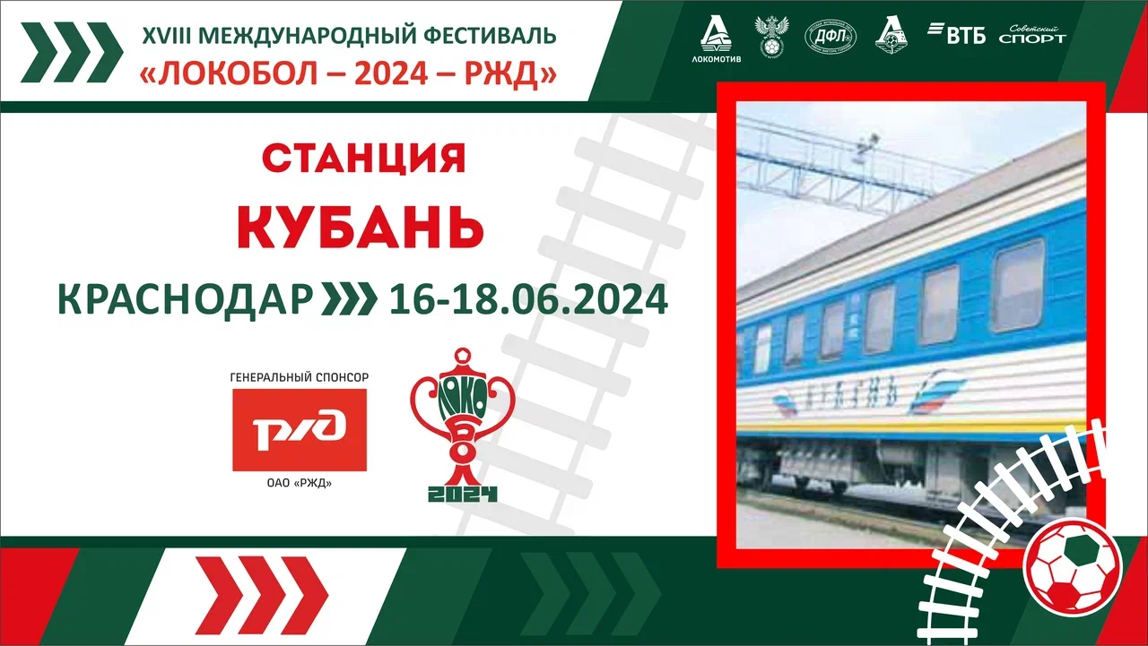 «ЛОКОБОЛ – 2024 – РЖД»: Станция «КУБАНЬ»
